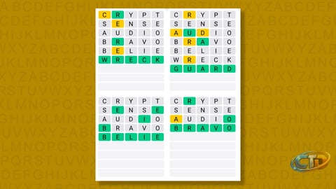 Quordle Hints and Answers for Friday, January 23, 2026 (Game #1460)