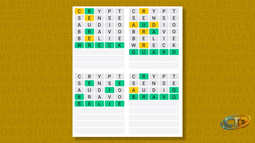 Quordle Hints and Answers for Friday, January 23, 2026 (Game #1460)