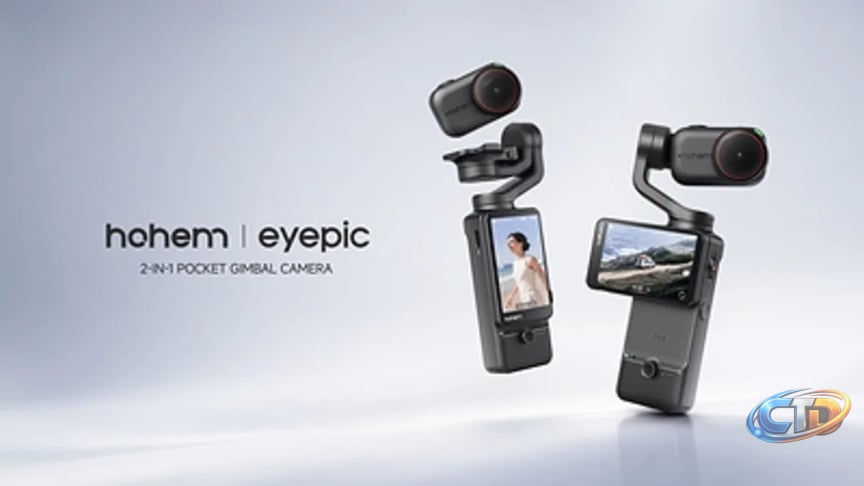 Hohem Previews Eyepic, the World's First 2-in-1 Pocket Gimbal Camera, at  IFA 2026