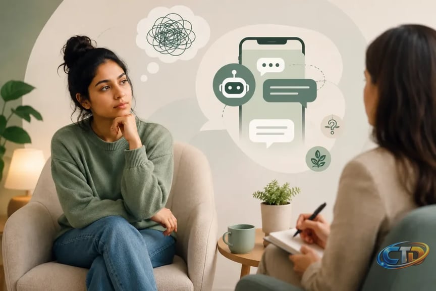 Should I Tell My Therapist I Use ChatGPT or an AI Chatbot? -  getyourtherapy.com