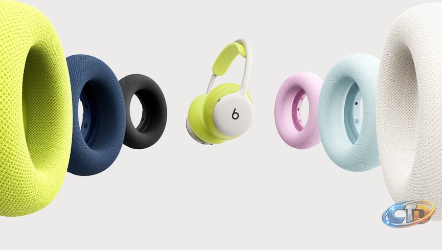 Beats 360 - Sweat and Water Resistant Over-Ear Headphones - Cloud with  Cloud Performance Knit Cushions