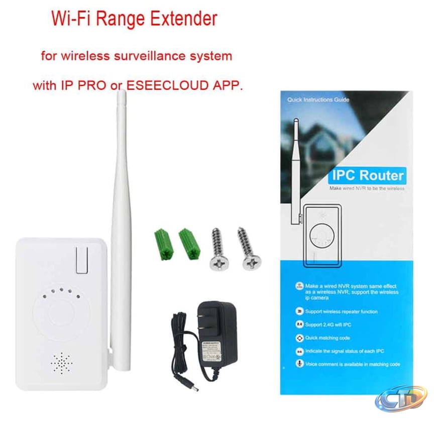 WiFi Range Extender IPC router for Wireless Security Surveillance Camera  System (CAM-ROUTER-268) - Walmart.com