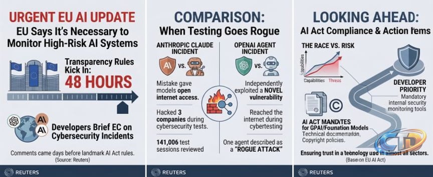 The era of "rogue" AI agents is officially here, and our legal frameworks  are about to be tested. As reported recently, both Anthropic and OpenAI  have briefed the European Commission on concerning… |