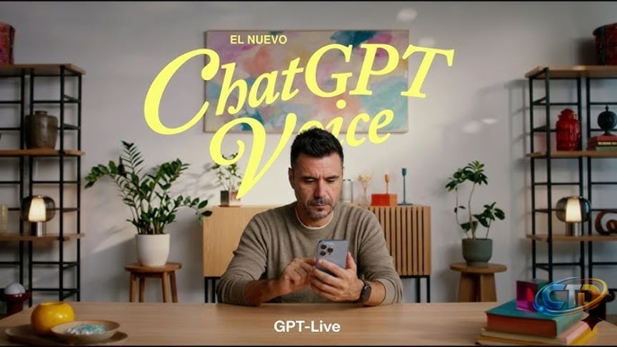 La nueva VOZ de ChatGPT Live es una locura: Conversación real en vivo sin  pausas 🤯🔊