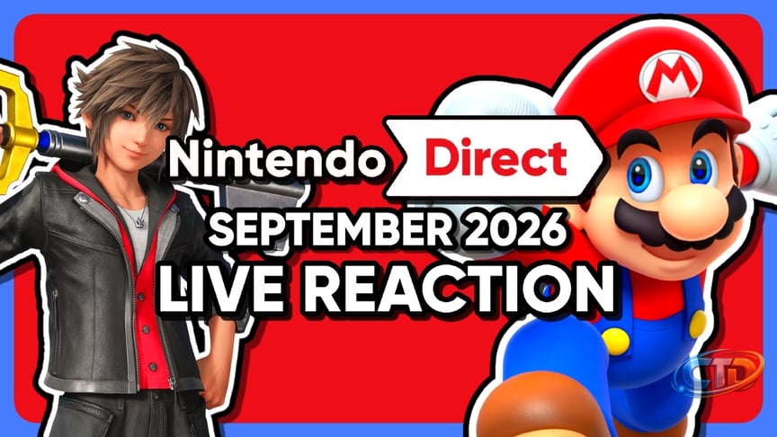 NINTENDO DIRECT SEPTEMBER 2026 LIVE REACTION (3D MARIO TIME?!)
