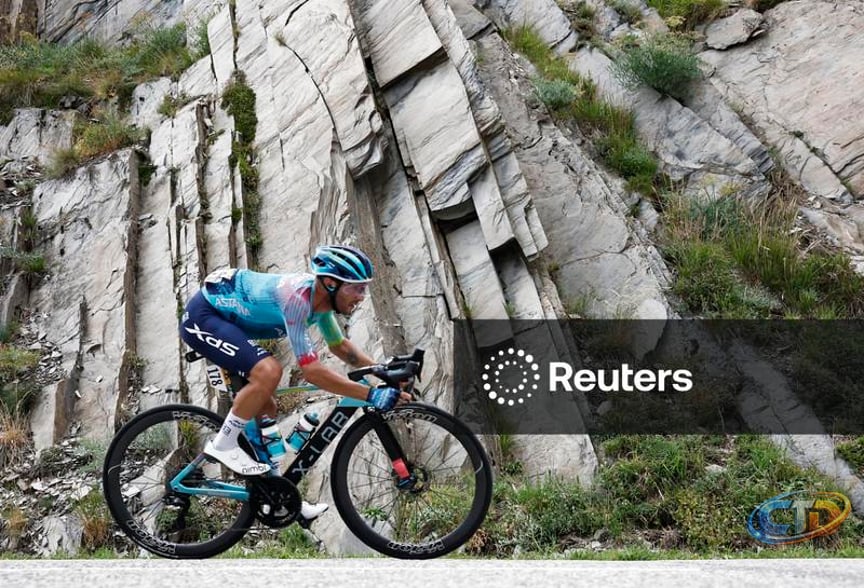 Licensable picture: Tour de France - Stage 18 - Vif to Courchevel Col de la  Loze | Reuters Connect