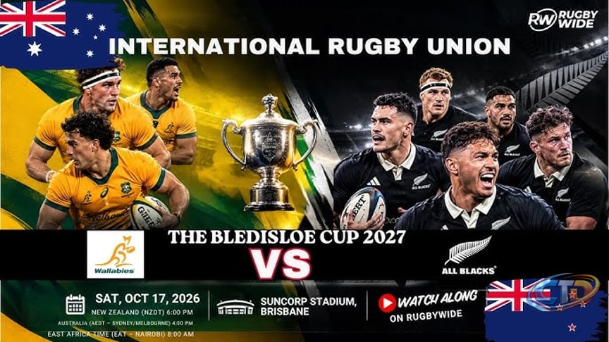 Wallabies vs All Blacks | Australia vs New Zealand | WatchAlong Livestream  | 10-10-2026 | RugbyWide