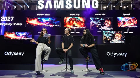 Samsung's New Odyssey OLED Monitors Push Refresh Rates and Sizes in 2027