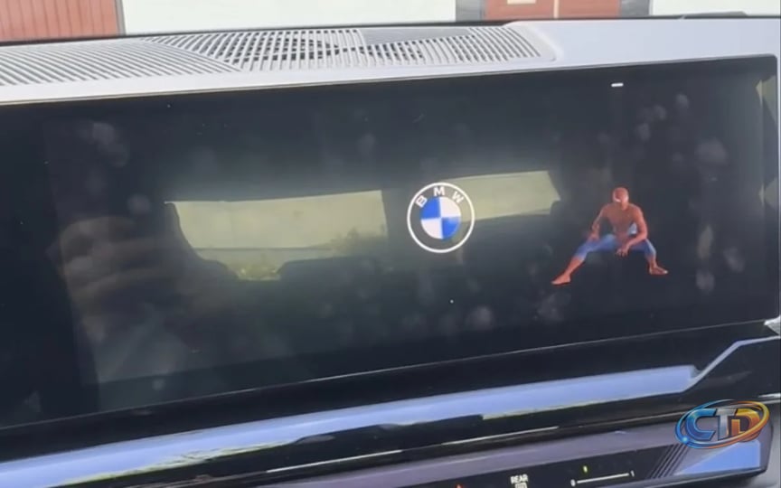 Spider-Man: Brand New Day ad is appearing on BMW car screens at start-up and