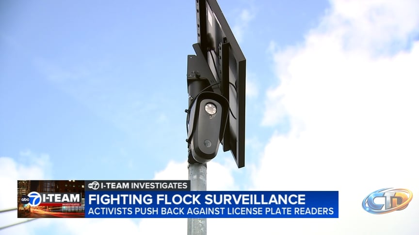 Fighting Flock: Chicago-area activists push back against Flock camera  police surveillance technology, license plate readers - ABC7 Chicago