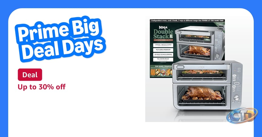 Amazon.com: Ninja Double Stack XL Countertop Oven, 12-in-1, Stainless  Steel, DCT601 | DualZone, Smart Finish, FlavorSeal, Fits 4.5 lb chicken & 6  lbs wings, Air fry, bake, broil