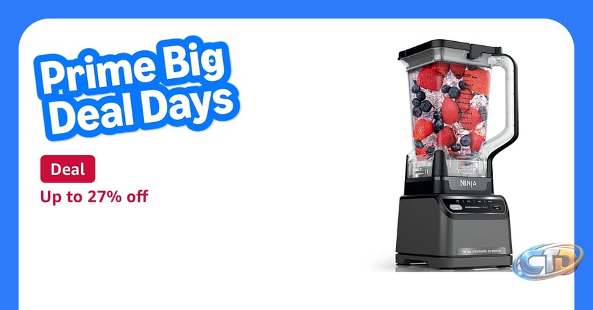 Amazon.com: Ninja Professional Blender 2.0, 1200W, Auto-iQ, 72oz Pitcher,  BR201AMZ | 1200W Total Crushing blades + Auto-iQ Crush program for  smoothies & frozen drinks. 4 speeds. Dishwasher safe.