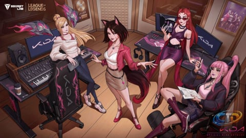 Secretlab Launches K/DA Firestarter Collection with Titan Evo Chair and Magnus Pro Desk
