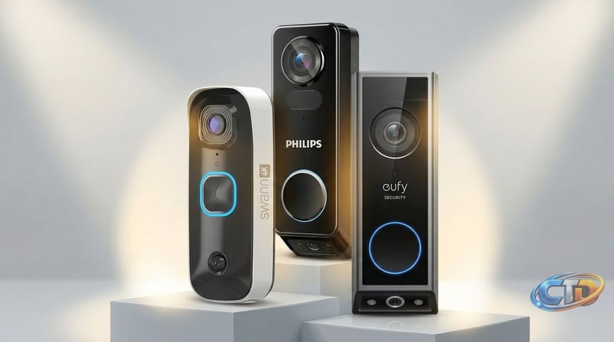 Top 3 Subscription-Free Video Doorbells for Home Security