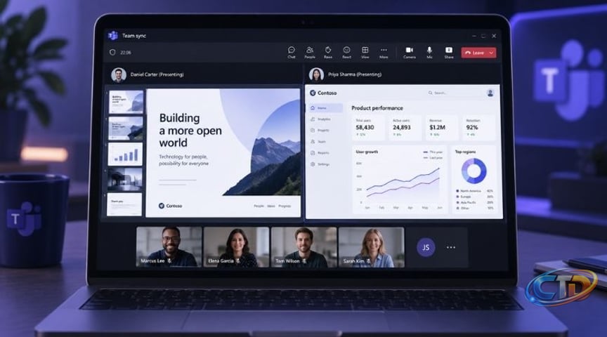 Microsoft Teams Dual Screen Sharing Arrives in November 2026