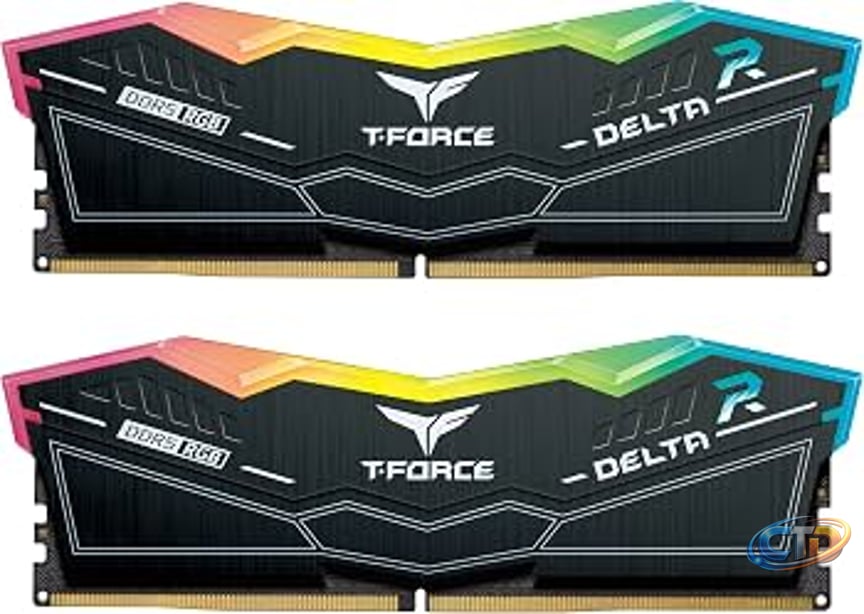 TEAMGROUP T-Force Delta RGB DDR5 Ram 32GB (2x16GB) 6000MHz PC5-48000 CL38  Intel XMP 3.0 & AMD Expo Compatible Desktop Memory Module Ram Black  FF3D532G6000HC38ADC01 at Amazon.com