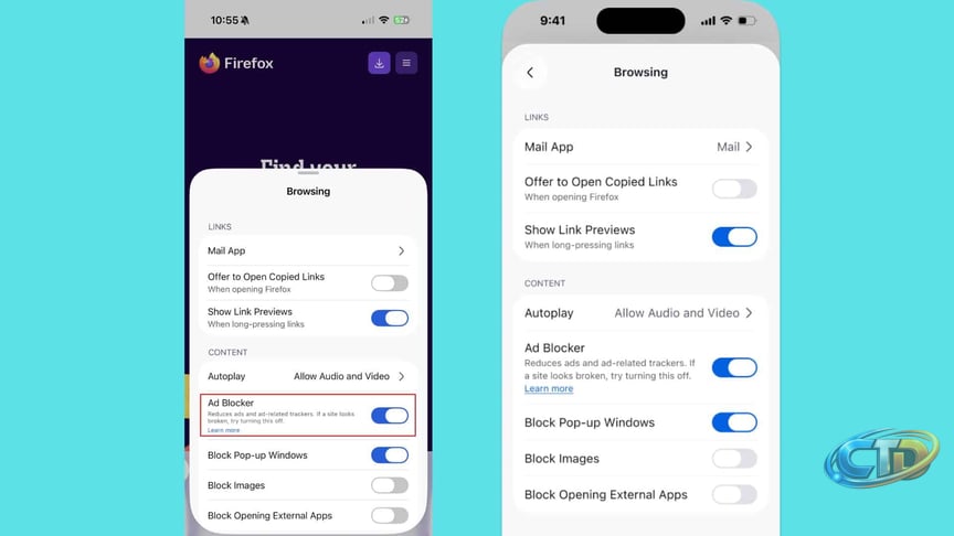 Mozilla Starts Rolling Out A Built-In Ad Blocker For Firefox On iOS