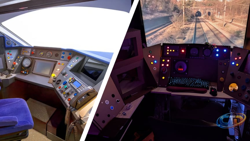Someone just made the world's most elaborate Train Simulator controller —  and it even includes real dashboard components from 'Class 80x' UK trains |  TechRadar