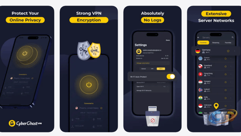 How to Navigate CyberGhost VPN's Redesigned iOS Server List Efficiently