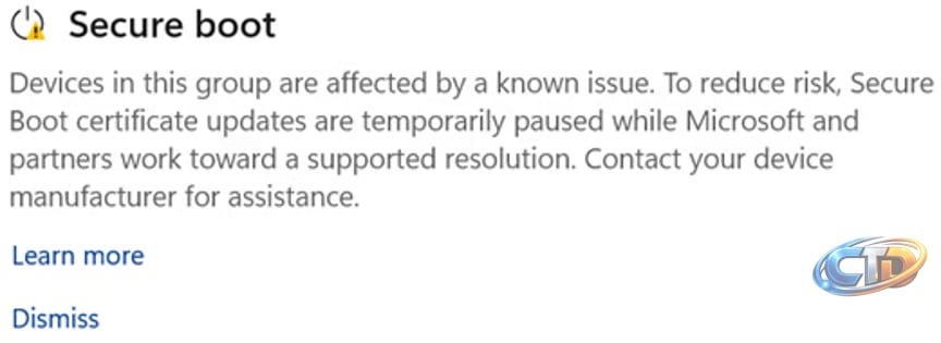 Watch out Windows users, a Secure Boot update has been blocked on Windows 11  PCs due to failing on some devices — here's how to check if you're affected  | TechRadar
