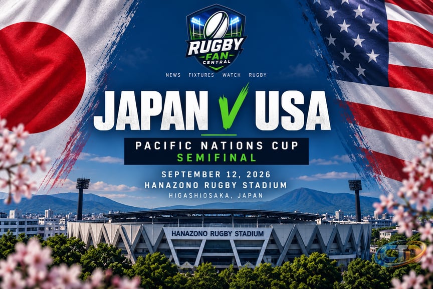 USA vs Japan Rugby: Pacific Nations Cup Semifinal Preview