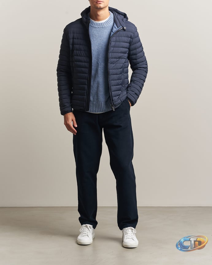 Colmar Lightweight Down Jacket Navy at CareOfCarl.com