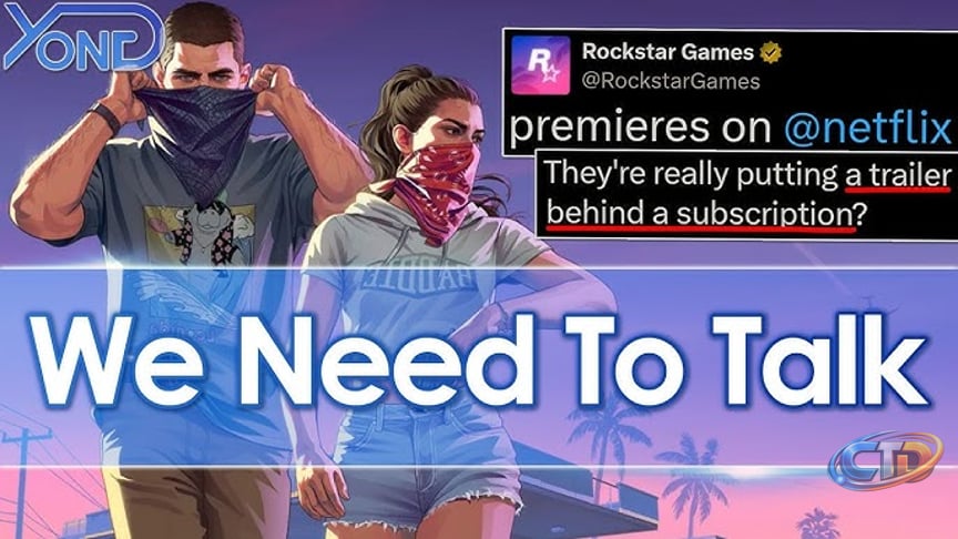 Rockstar Paywall Early Access To GTA 6 Gameplay Trailer Behind Netflix  Subscription...