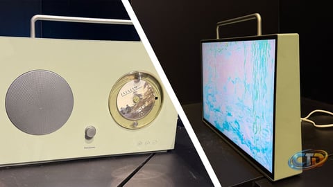 Panasonic's Portable TV with CD Player: A Nostalgic Innovation