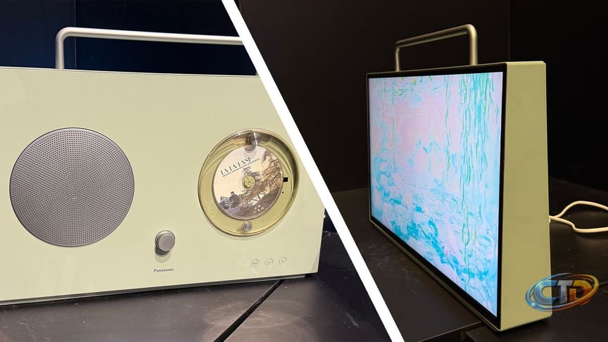 Panasonic's Portable TV with CD Player: A Nostalgic Innovation