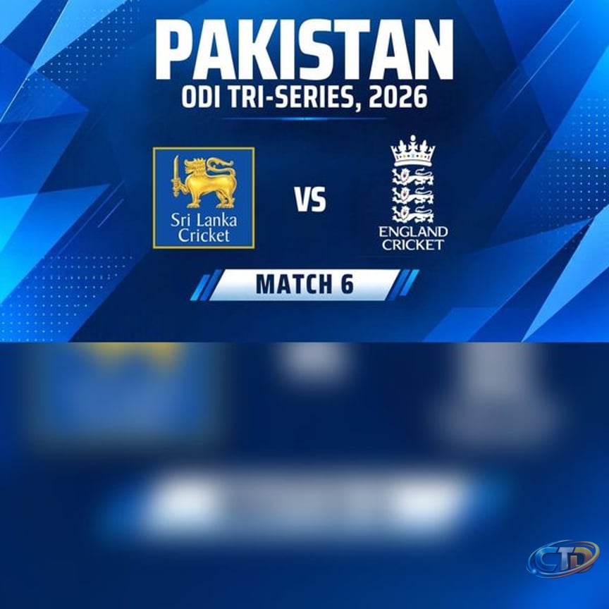 ▷ Pakistan ODI Tri-Series 2026, Match 6: Sri Lanka vs England - Official  Live Stream - TrillerTV