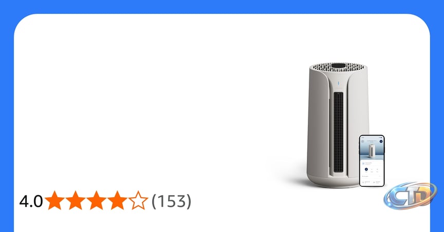 BLUEAIR 3in1 Air Purifiers, Fan, Heater for Home Bedroom, ComfortPure T10i  | Year-Round TrippleFlow Technology, WiFi, Auto Mode, Quiet HEPASilent,  Captures Pet Hair, Dust, Allergens, Pollen : Amazon.ca: Home