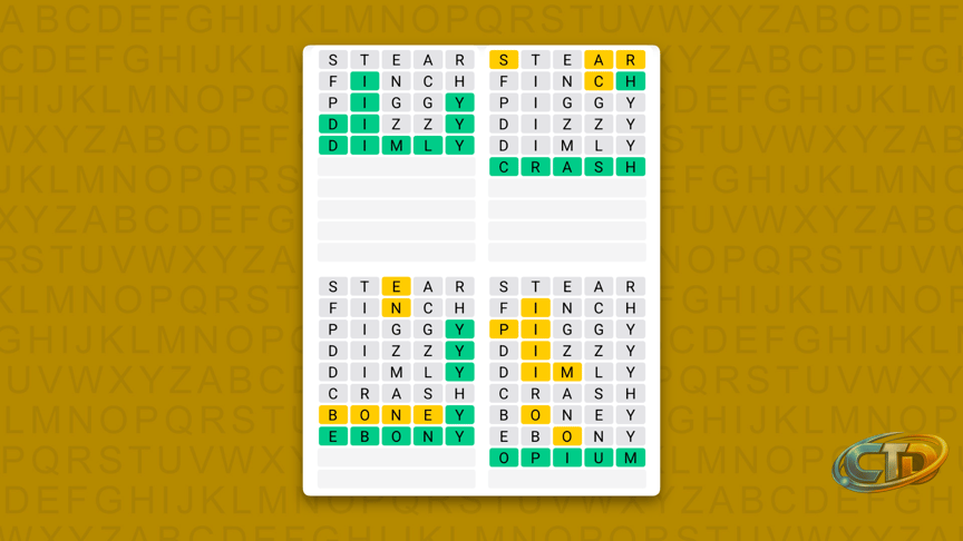 Quordle hints and answers for Monday, October 5 (game #1715) | TechRadar