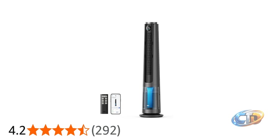 Dreo TurboCool 765S 3-in-1 Ultrasonic Misting Fan with 6L Reservoir, Cool  Air and Fast Flow 10.4m/s, Quiet DC Motor 20dB, 12 Speeds, 4 Modes and 90°  Oscillation : Amazon.es: Home & Kitchen