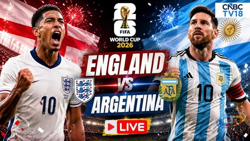🔴ENGLAND vs ARGENTINA LIVE: FIFA World Cup 2026 Semi-Final ENG Vs ARG  Match | Kane vs Messi | N18G