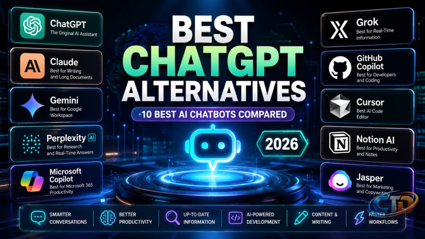 Best ChatGPT Alternatives (2026)10 Best AI Chatbots Compared
