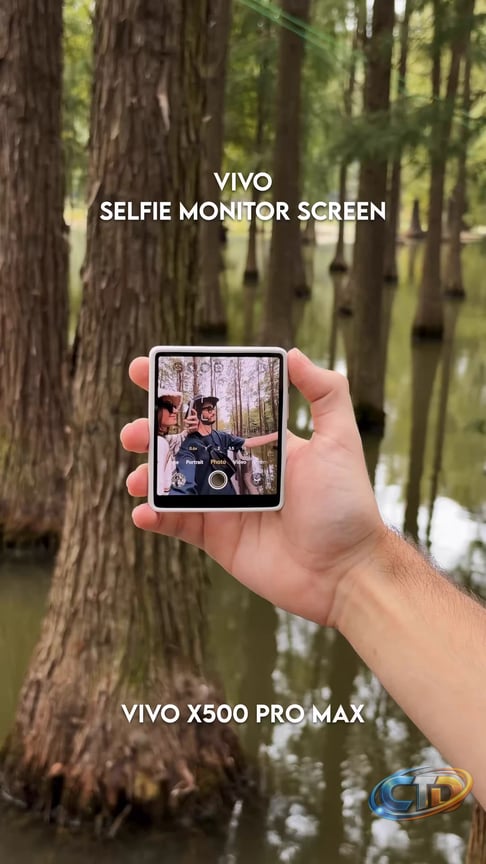 The vivo Selfie Monitor might be one of the coolest accessories for the  vivo X500 Pro Max , It’s a wireless touchscreen that lets you see the live  preview while shooting with the phone’s main cameras. ...