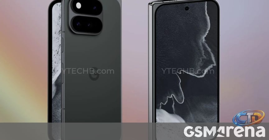 New Google Pixel 11, Pixel 11 Pro XL, and Pixel 11 Pro Fold renders leak -  GSMArena.com news