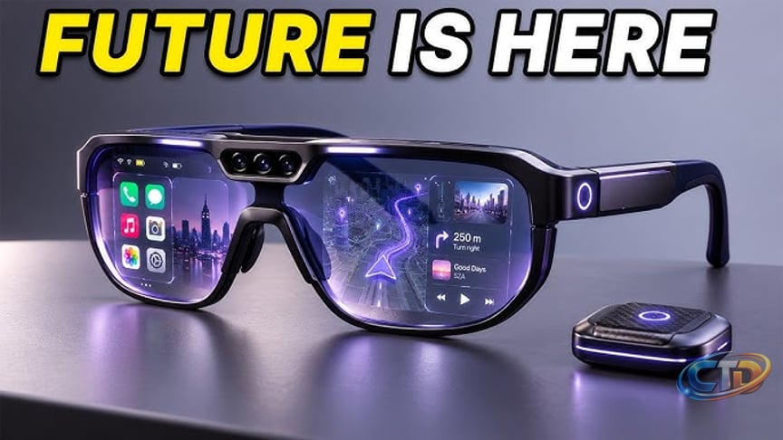 RayNeo IO Smart Glasses Review: Smart Glasses That Actually Look Like  Glasses - YouTube
