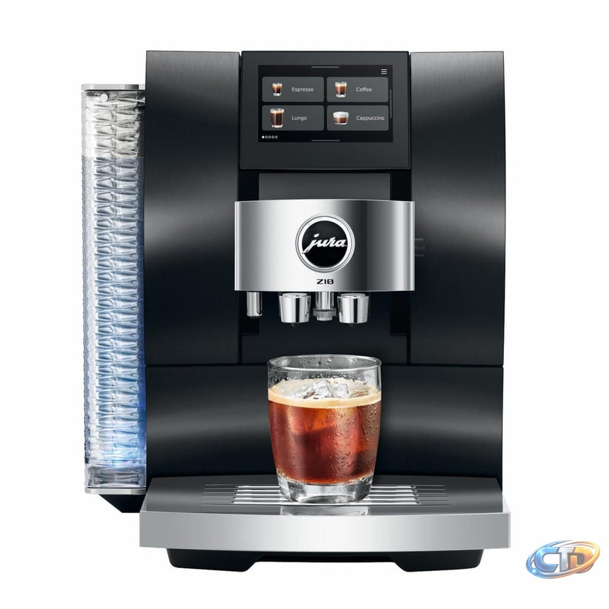 Jura Z10 Fully Automatic Coffee Machine (Aluminium Black) - JB Hi-Fi