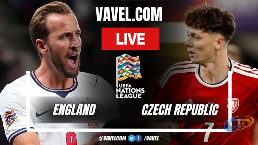 England vs Czech Republic LIVE Score Updates in UEFA Nations League Match -  VAVEL USA
