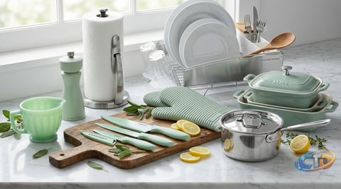 How to Incorporate KitchenAid's Mint Green into Your Kitchen Decor