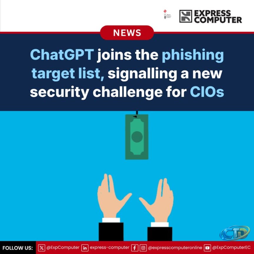 chatgpt #phishing #security #cios #technews #technology #futuretech #ai |  Express Computer