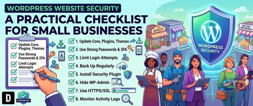 WordPress Website Security: A Practical Checklist for Small Businesses -  DEV Community