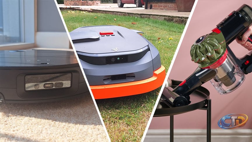 Top 3 Home Gadgets of 2025: Dyson V8 Cyclone, Roborock Saros 10, Segway Navimow X3