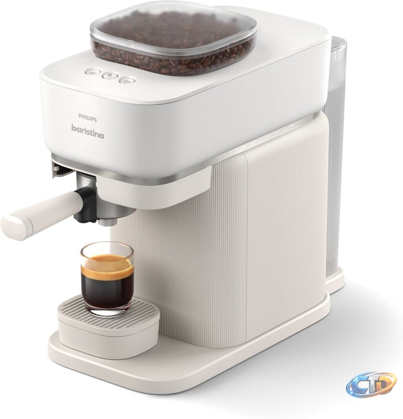 Philips BAR305/00 Baristina - Semi-Automatic Espresso Machine - Piston  Machine - Bean-to-Cup Coffee Machine - White | Buy Back
