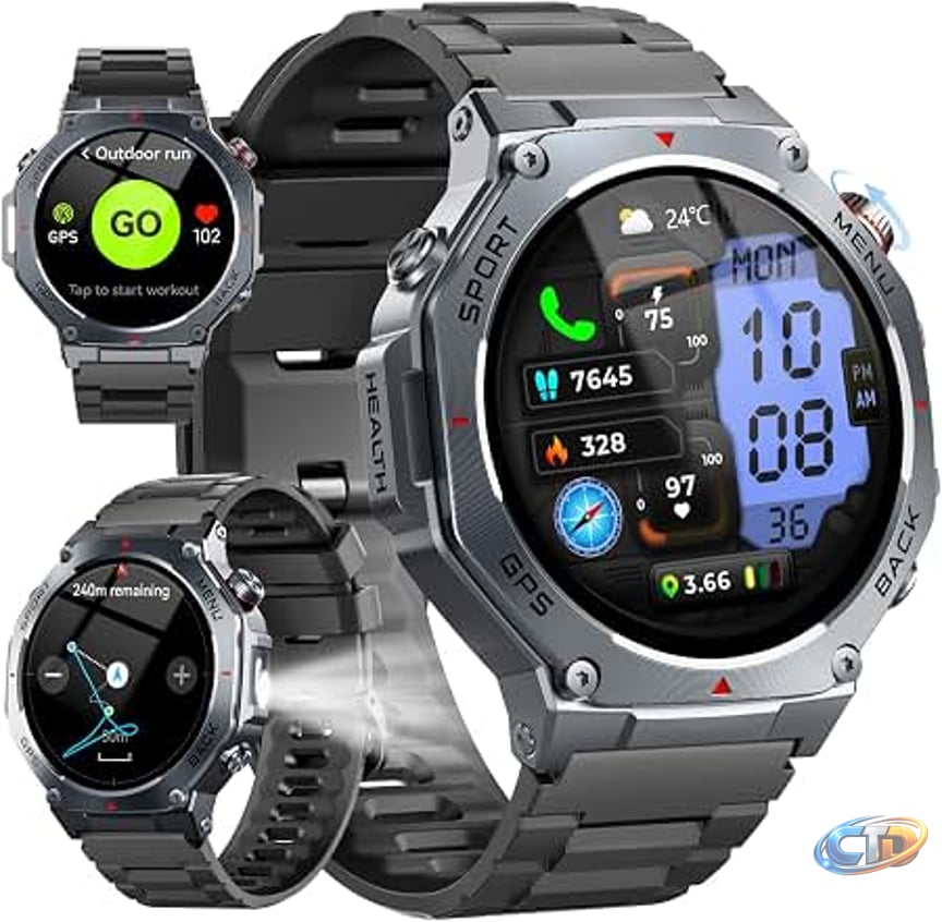 Amazon.com: Samsung Galaxy Watch 8 Classic 46mm Bluetooth Smartwatch,  Cushion Design, Rotating Bezel, Quick Button, Sleep Coaching, Running  Coach, Energy Score, Black [US Version, Amazon Exclusive 2Yr Warranty]