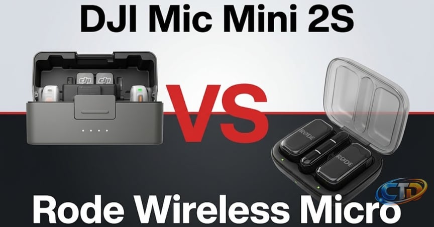 DJI Mic Mini 2S vs Rode Wireless Micro: Which microphone is best for you?