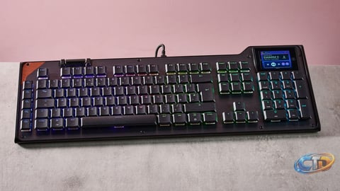 Turtle Beach Command Series KB5 Mechanical Keyboard Review: Low Profile Keys and Touchscreen Explained