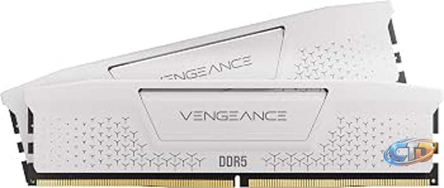 CORSAIR Vengeance RS DDR5 32GB (2 x 16GB) Up to 6000MHz AMD Intel RAM |  Desktop Gaming Memory, AMD EXPO & Intel XMP 3.0 Compatible, CL38, White,  CML32GX5M2D6000Z38W at Amazon.com