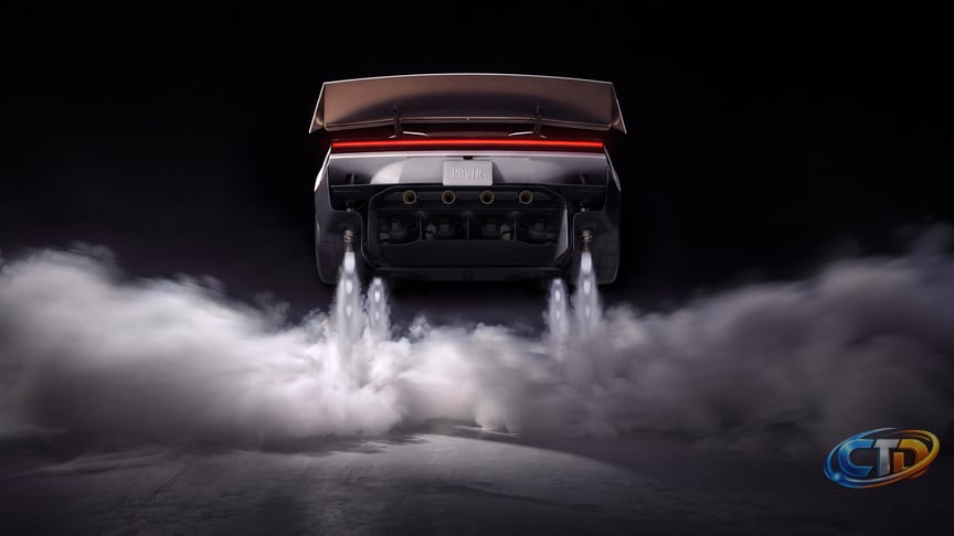 Tesla launches flying Roadster concept car
